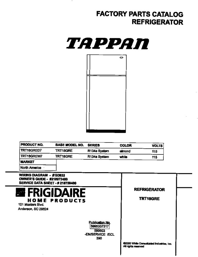 Diagram for TRT18GREW7