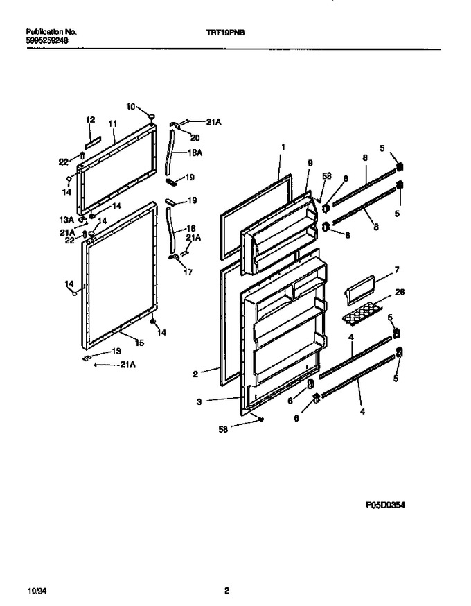 Diagram for TRT19PNBW0