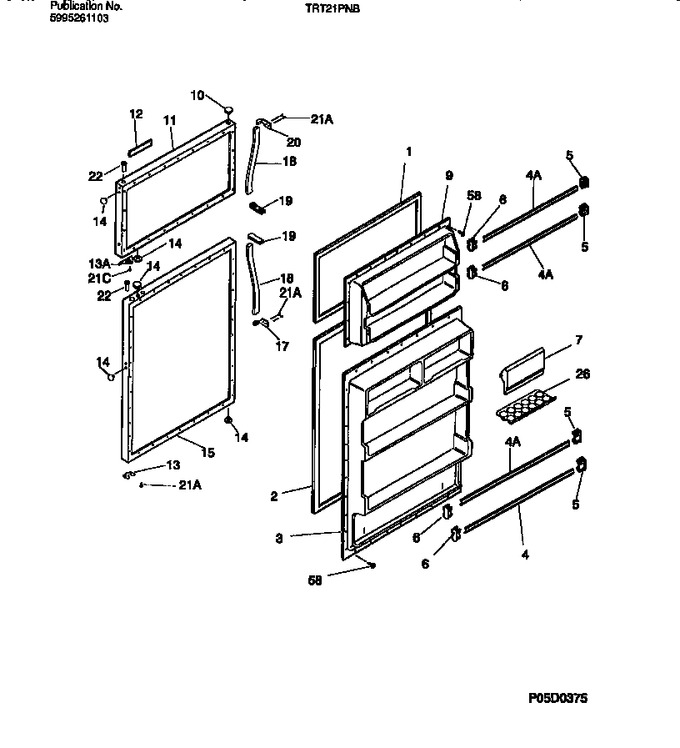 Diagram for TRT21PNBW1