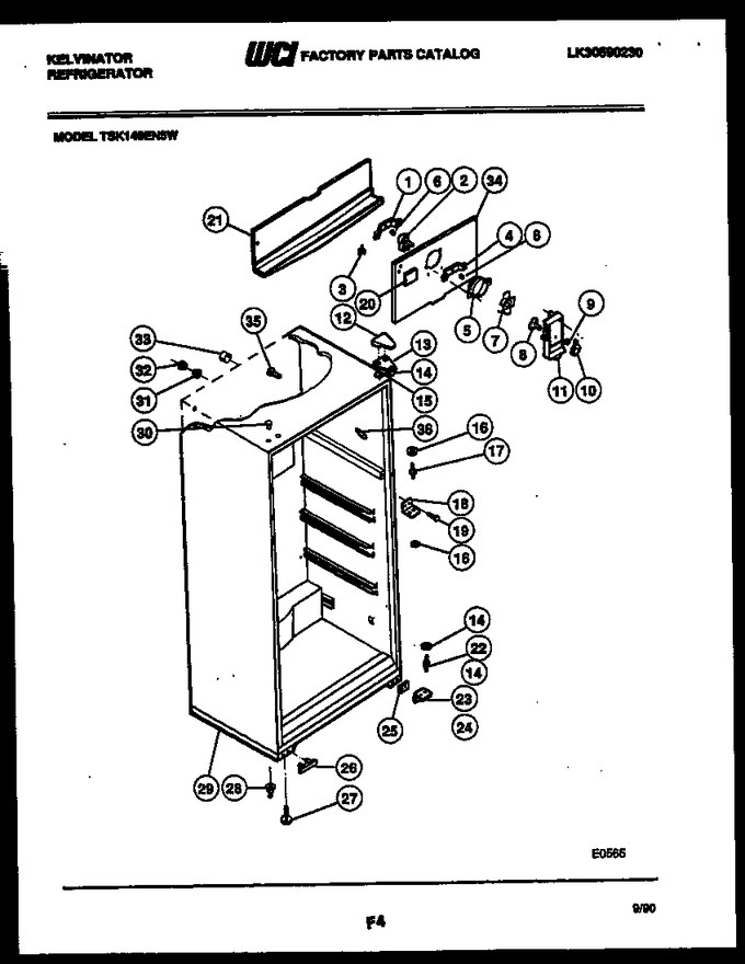 Diagram for TSK140EN5W