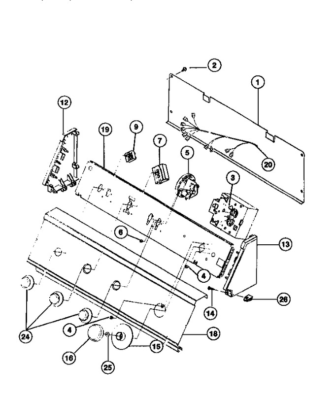 Diagram for TWX233RBW1