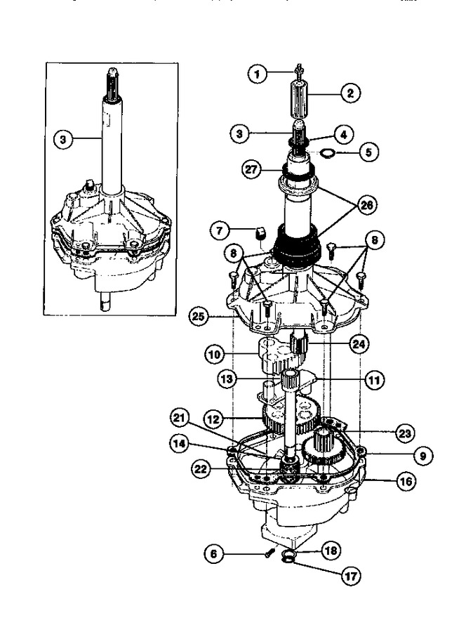 Diagram for TWX233RBW1