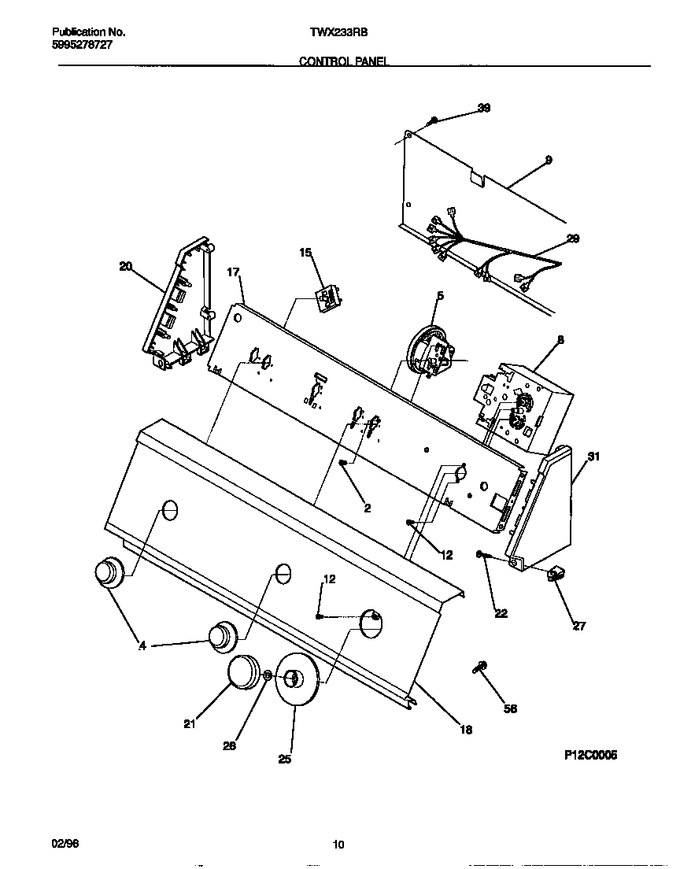 Diagram for TWX233RBD3
