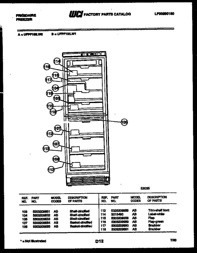 Diagram for UFPF10ILW1