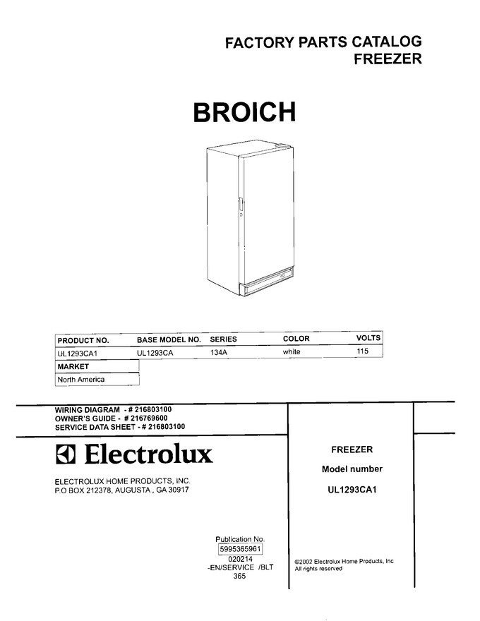 Diagram for UL1293CA1