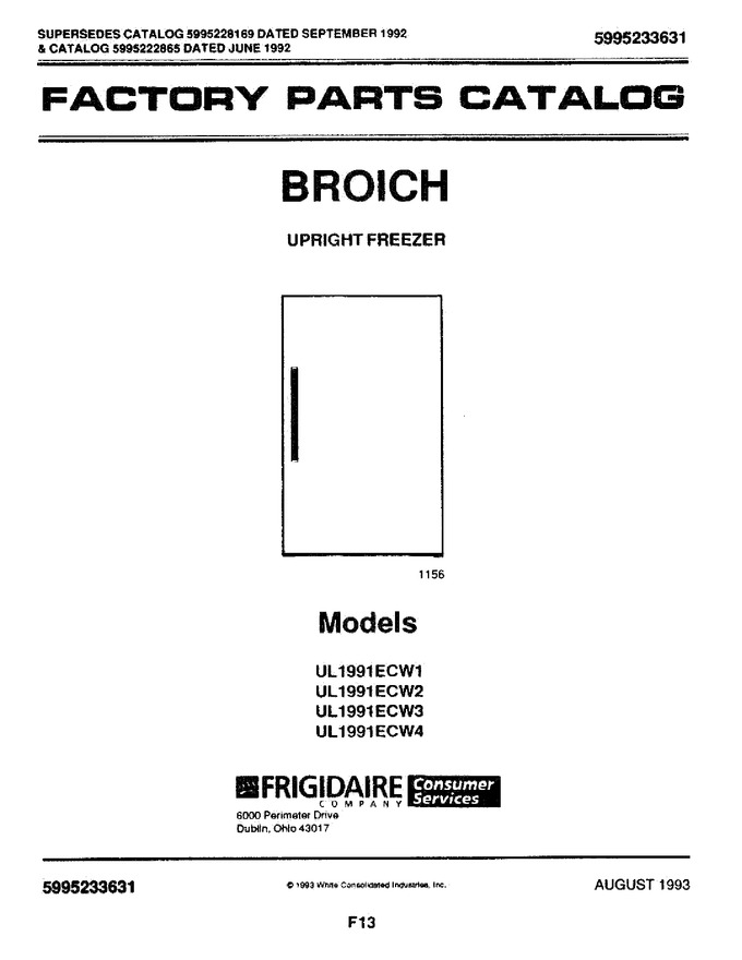 Diagram for UL1991ECW3