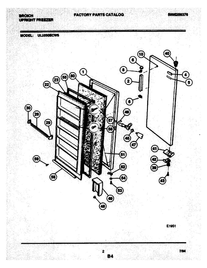 Diagram for UL2030ECW5