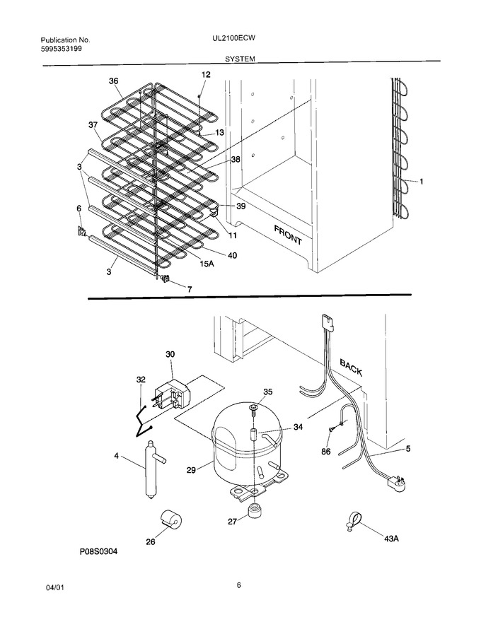 Diagram for UL2100ECW3