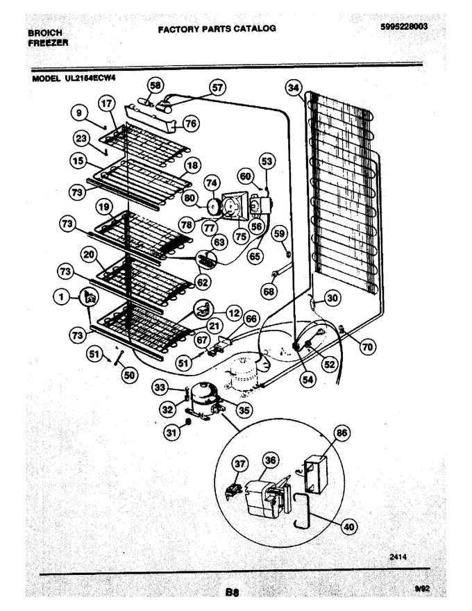 Diagram for UL2164ECW4