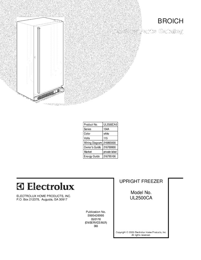 Diagram for UL2500CA0