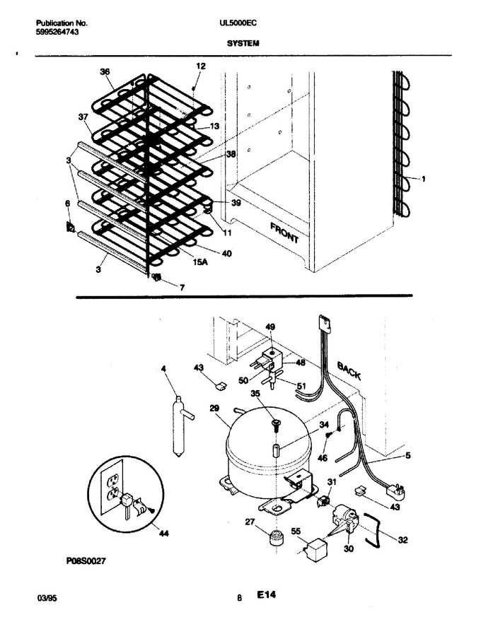 Diagram for UL5000ECW0