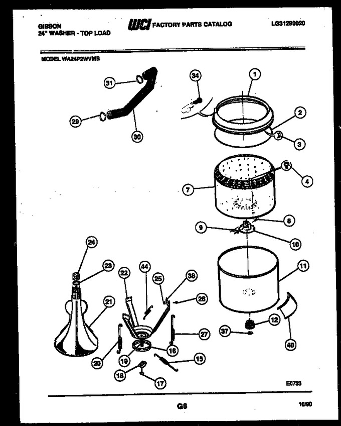 Diagram for WA24P2WVMB