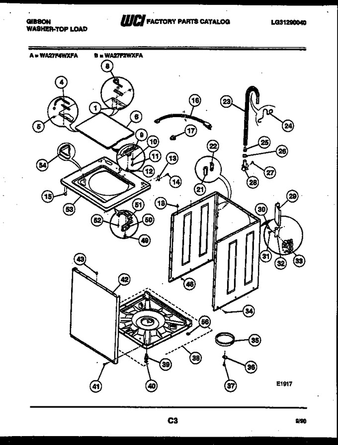 Diagram for WA27F2WXFA
