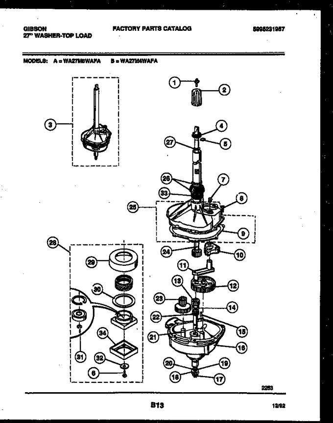 Diagram for WA27M4WAFA