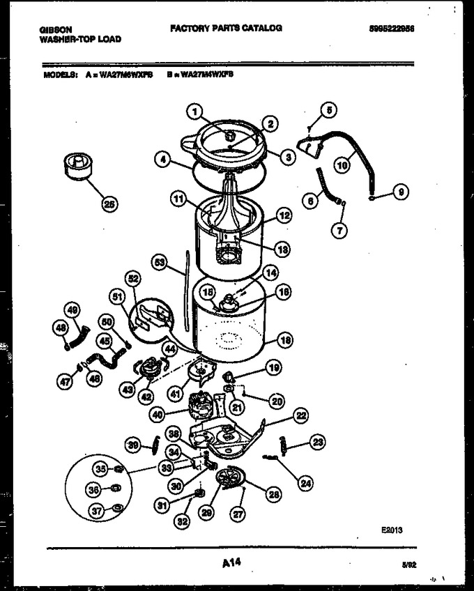 Diagram for WA27M6WXFB