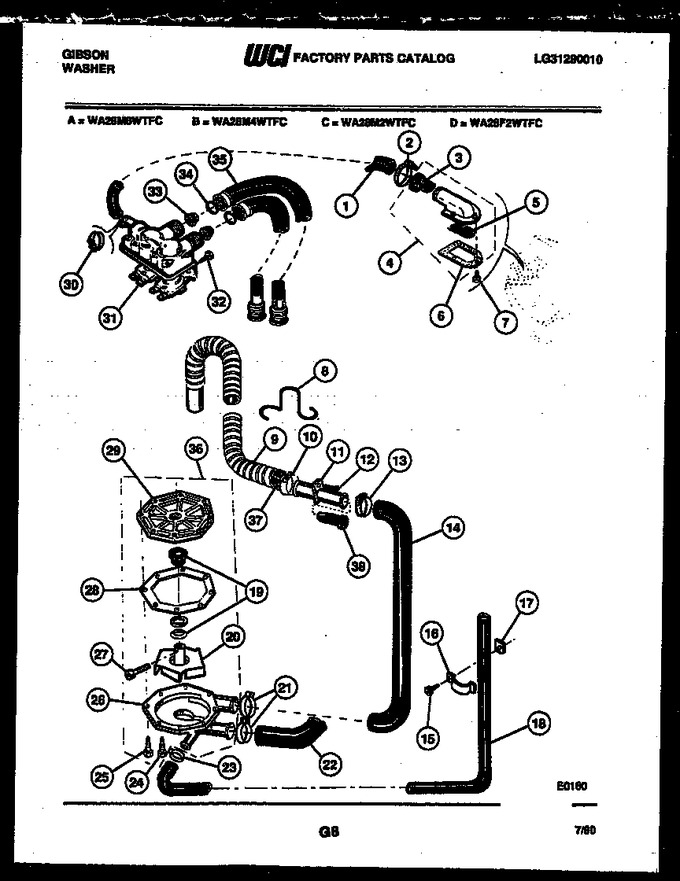 Diagram for WA28F2WTFC