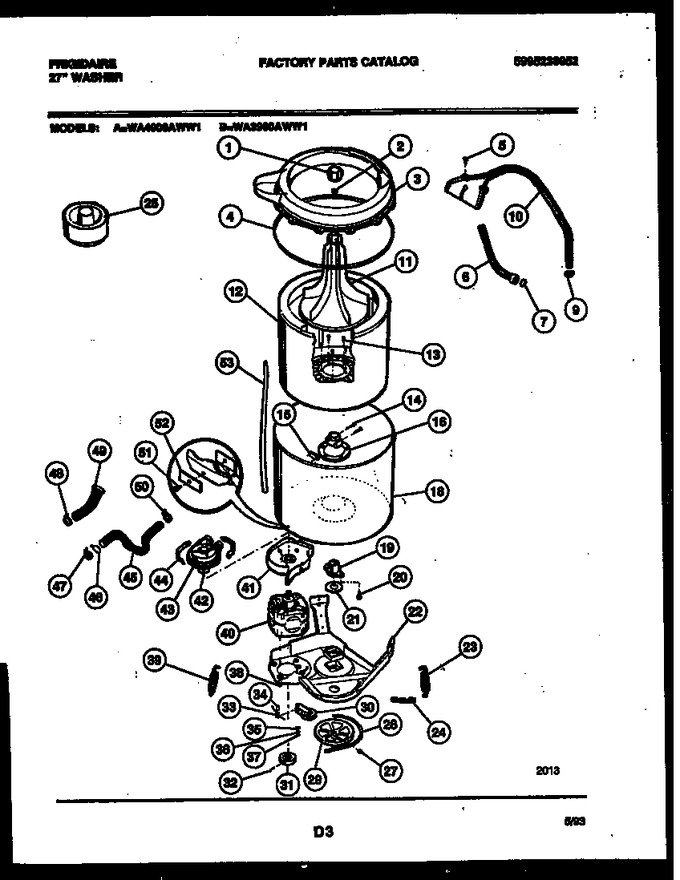 Diagram for WA3900AWW1
