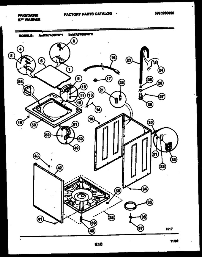 Diagram for WA7400PW2