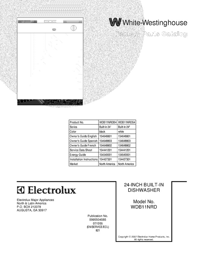 Diagram for WDB11NRDB4