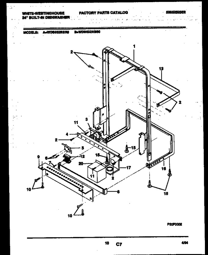 Diagram for WDB632RBS0
