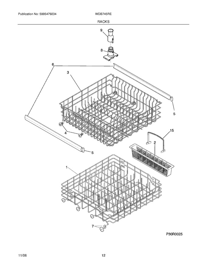 Diagram for WDB745REB2