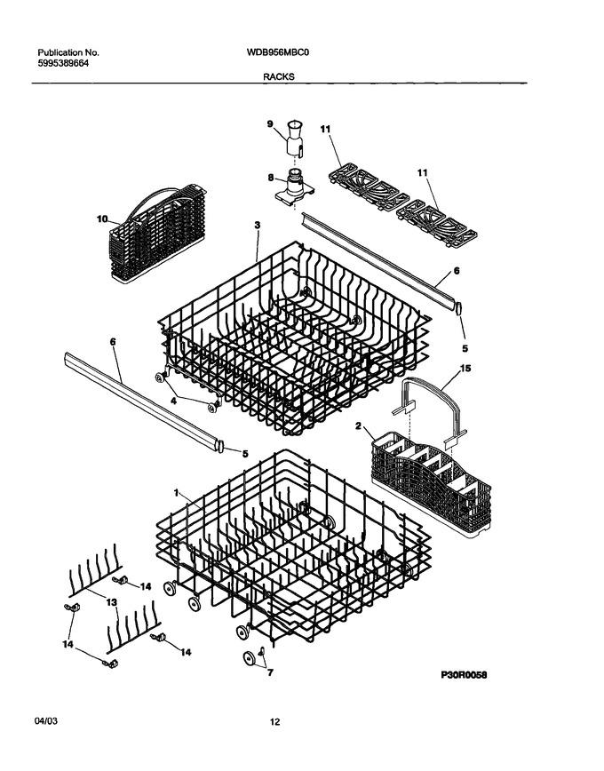 Diagram for WDB956MBC0