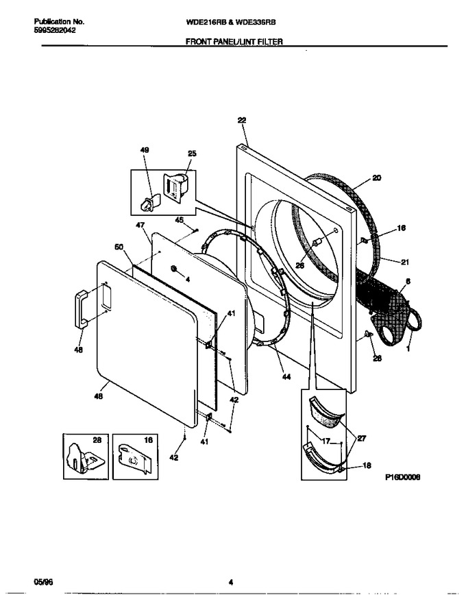 Diagram for WDE336RBW2