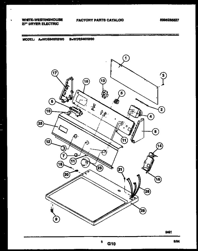 Diagram for WDE846RBD0