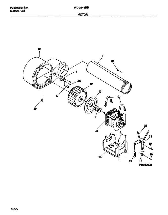 Diagram for WDG546RBS0