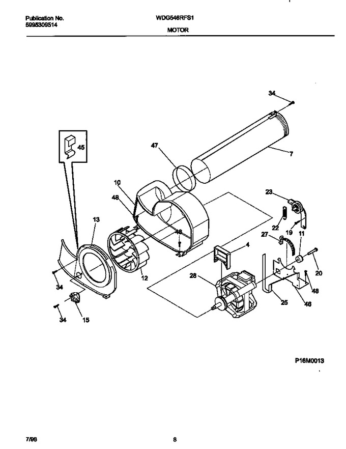 Diagram for WDG546RFS1