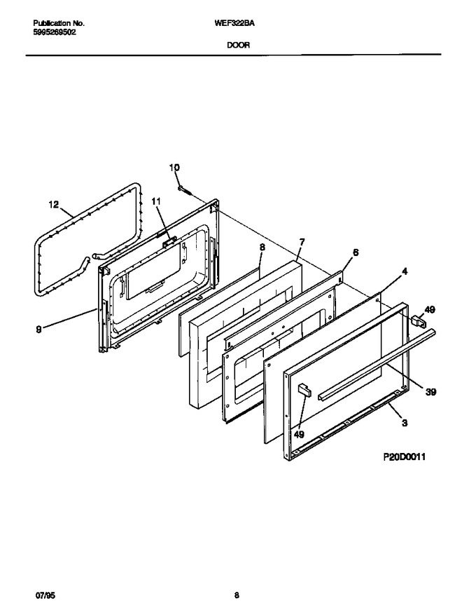 Diagram for WEF322BAWB