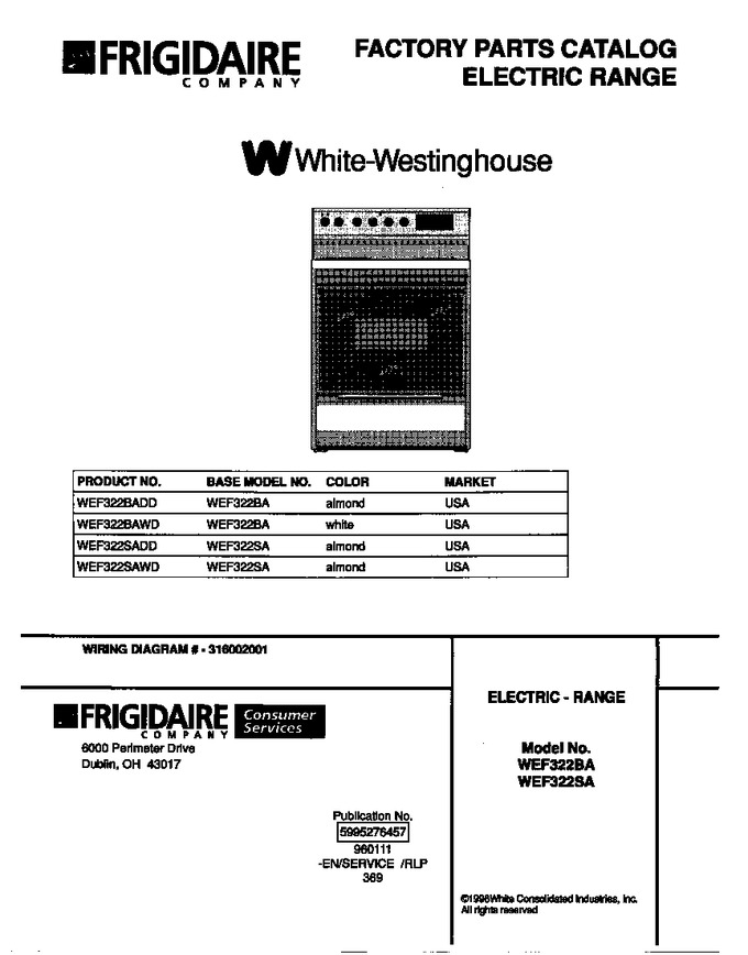 Diagram for WEF322BAWD