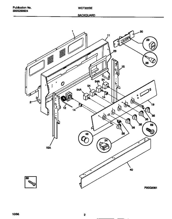 Diagram for WEF322BEDB