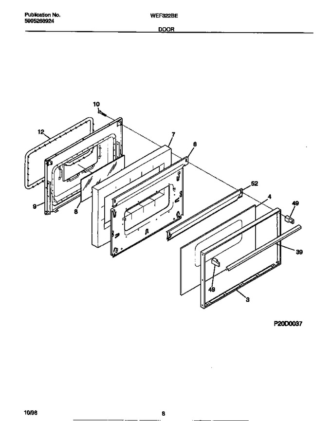 Diagram for WEF322BEDB