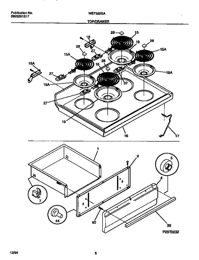 Diagram for WEF322SADA