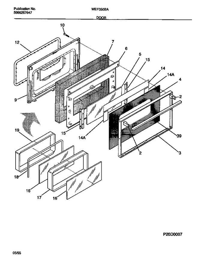 Diagram for WEF350BAWB