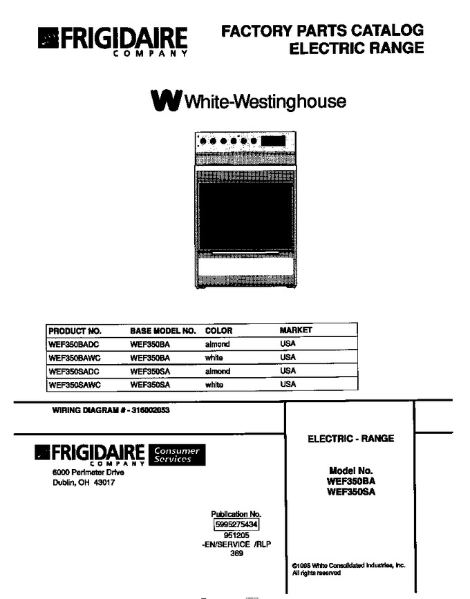 Diagram for WEF350BAWC