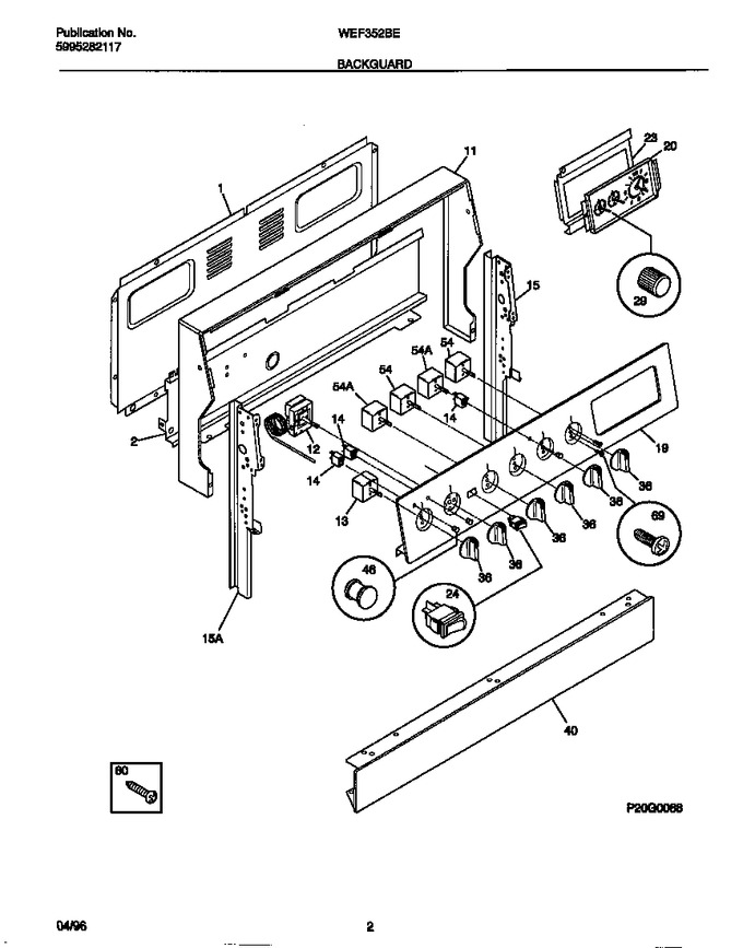 Diagram for WEF352BEWA