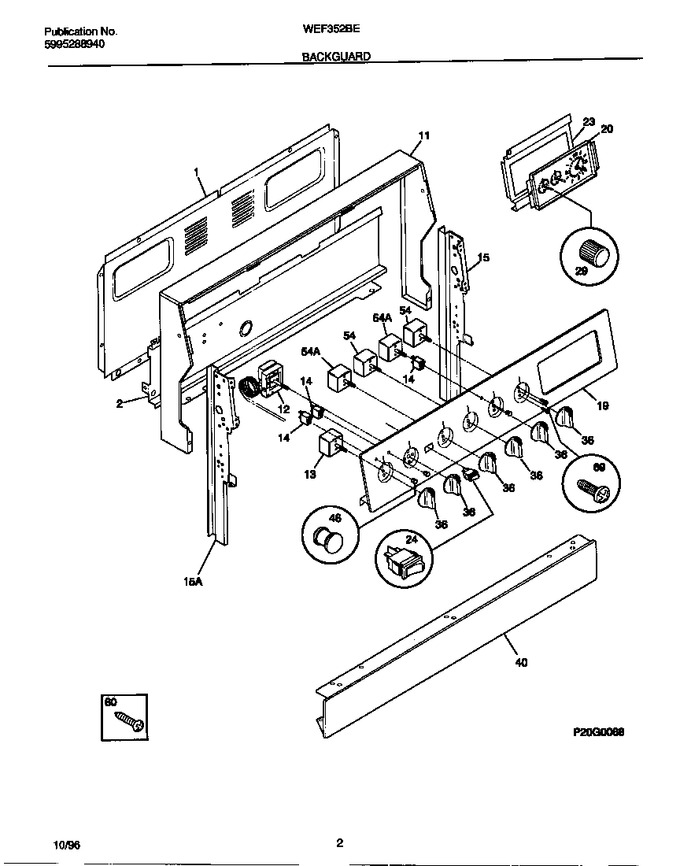 Diagram for WEF352BEDB