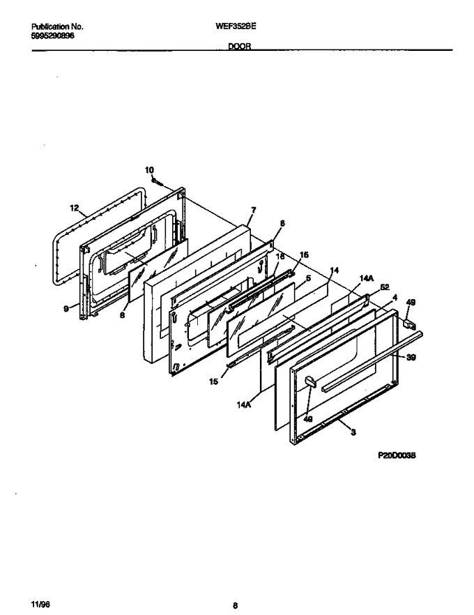 Diagram for WEF352BEDC