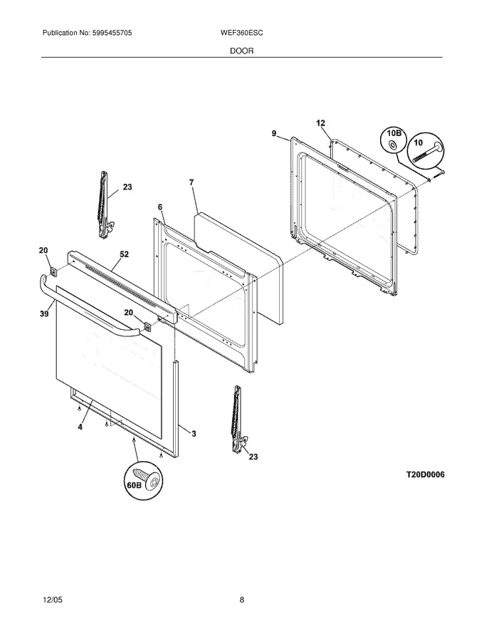 Diagram for WEF360ESC