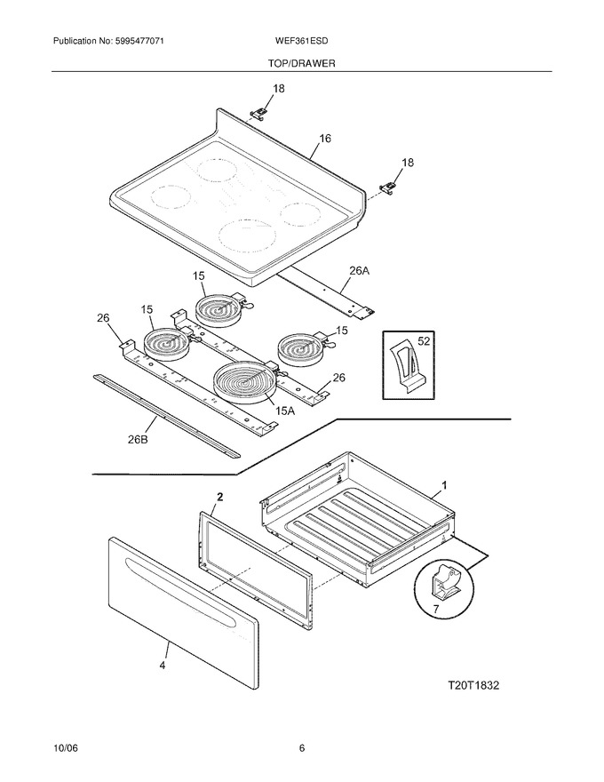 Diagram for WEF361ESD