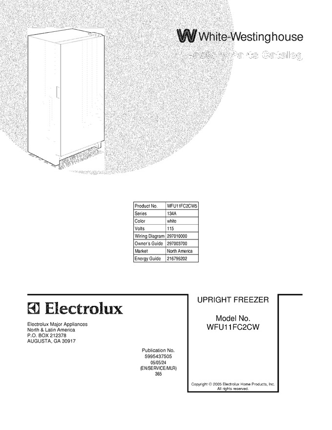 Diagram for WFU11FC2CW5