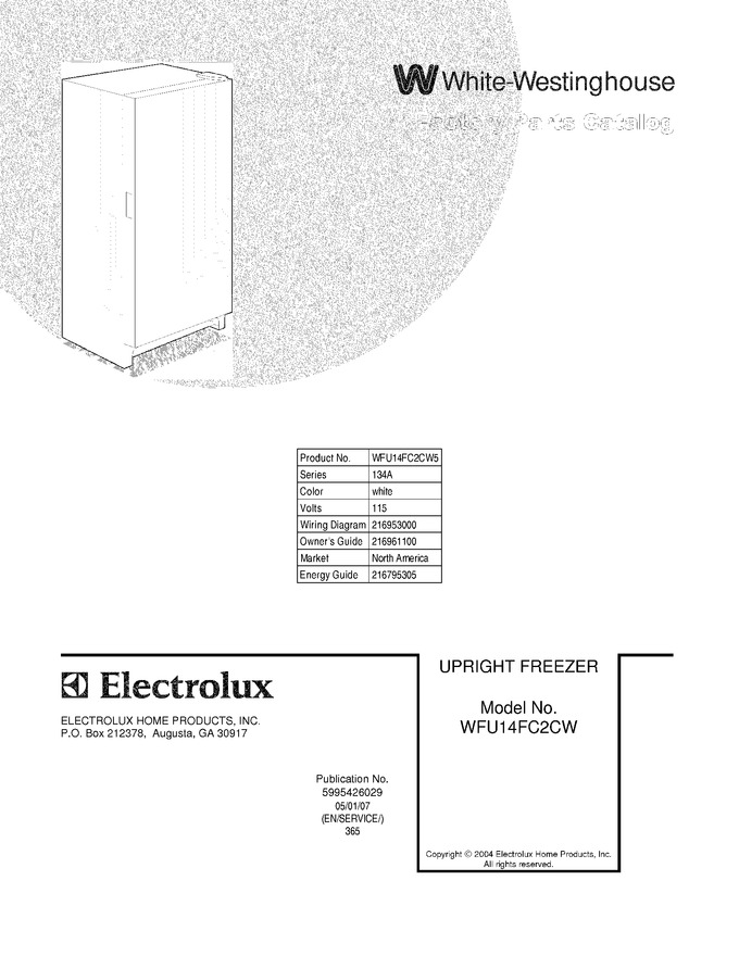 Diagram for WFU14FC2CW5
