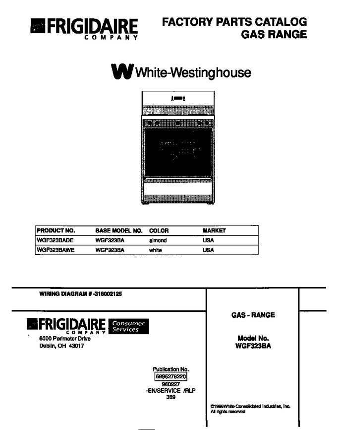 Diagram for WGF323BADE