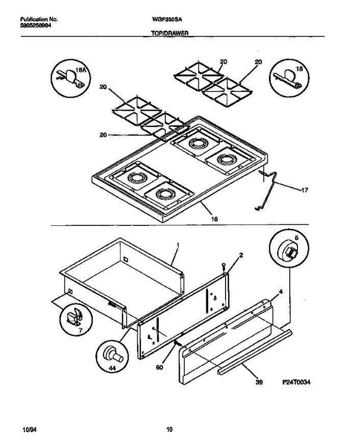 Diagram for WGF350SAWB