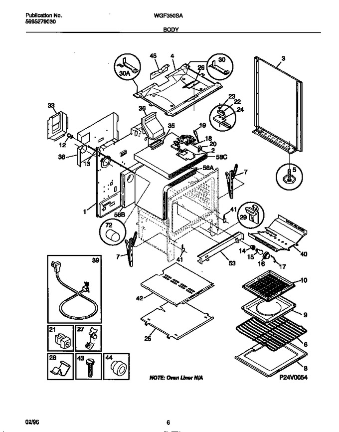 Diagram for WGF350SADD
