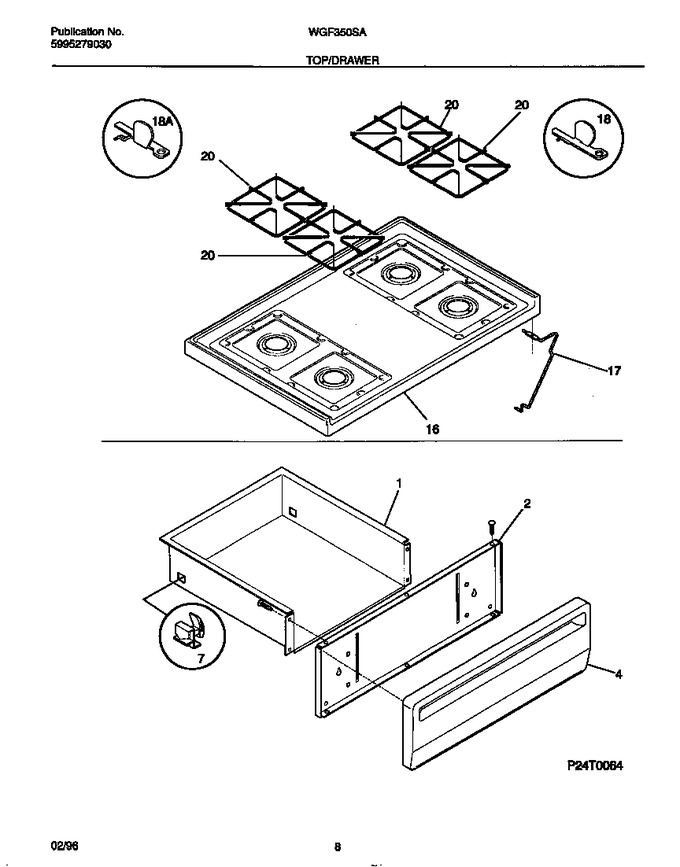 Diagram for WGF350SADD