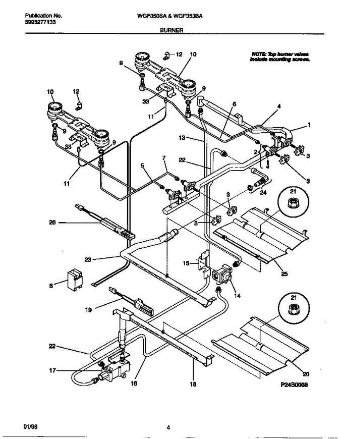Diagram for WGF350SAWE