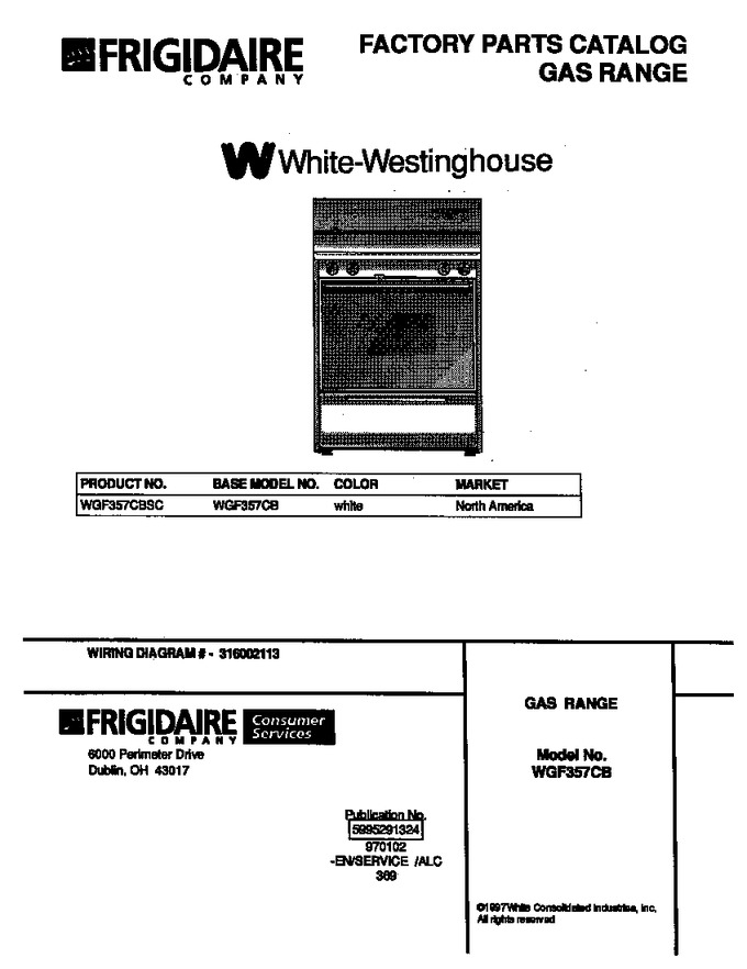 Diagram for WGF357CBSC